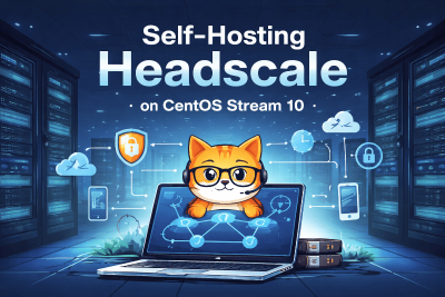 在 CentOS Stream 10 上自建 Headscale，并接入 Tailscale 客户端